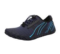 Generisch Sandalias Hombre Piscina, Zapatos de Natación con Cordones Zapatos de Agua de Secado Rápido Zapatos de Verano Ligero Sandalias Deportivas Clásicas Transpirables para Hombres, azul, 44 EU
