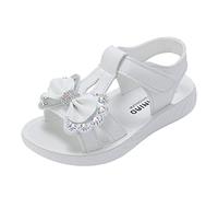 Generisch Sandalias Niñas Zapatos Niños 2025 Cómodas Sandalias de Trekking Niñas Niños Zapatos de Verano Transpirables con Plantilla Zapatos Descalzos Al Aire Libre Sandalias De Natación, C blanco