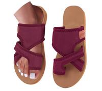 Generisch Sandalias ortopedicas para mujer, sandalias de malla abiertas, sandalias transpirables, cómodas sandalias de dedos ligeras, zapatillas deportivas para interiores y exteriores, pantuflas de