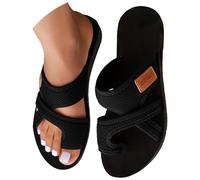 Generisch Sandalias ortopedicas para mujer, sandalias de malla abiertas, sandalias transpirables, cómodas sandalias de dedos ligeras, zapatillas deportivas para interiores y exteriores, pantuflas de