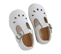 Generisch Sandalias para niños y niñas para aprender a andar, sandalias anchas y lavables, sandalias de piel con puntera cerrada, transpirables, zapatillas de bebé de malla, sin pies congestionados