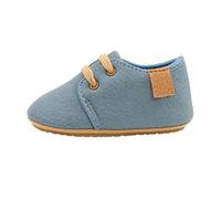 Generisch Sandalias Soild Boys Color Floor - Tobilleras para niños pequeños First Girls Prewalker 012M The Barefoot Kids Baby Sandalia Niña Botas 26, azul, 6-9 meses X-Estrecho