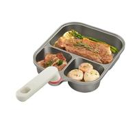 Generisch Sartén para huevos - 710 ml | Sartén de desayuno para hornear asado guisado | Para salchichas filete Arepas Dosa Tortilla Sandwich