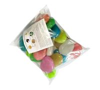 Generisch Sassi Decorativi Da Giardino - 20 Pezzi 4,5 cm Bagliore Colorato | Set Rocce Di Fiume E Pietre Paesaggistiche | Per FAI Da Te Artigianato Acquario Piante Vasi Di Fiori Patio Prato