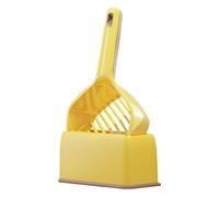 Generisch Scoop for Cat Litter - Long Handle Deep Shovel with Holder, Deep Pooper Shovel with Longs Handle | Wide Litter Box Tray Sifter Pet Supplies for Living R OOM Balcony Bedroom Home Apartment