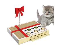 Generisch Scratch Pad - Cat Scratcher | Corrugated Cardboard, No Drill Small Medium, for Indoor Cats, Dining Room Living Room Porch, Heavy Duty, Double-Sided Usability, Recyclable