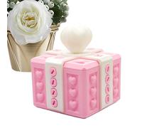 Generisch Screw Prank Box-Puzzle Christmas Joke Gift Case, Hard to Open Challenge, Frustrating Gag Box, Hilarious Surprise, Difficult Unboxing Maze, Wooden Prank Kit | for Teens