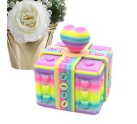 Generisch Screw Prank Box-Puzzle Christmas Joke Gift Case, Hard to Open Challenge, Frustrating Gag Box, Hilarious Surprise, Difficult Unboxing Maze, Wooden Prank Kit | for Teens