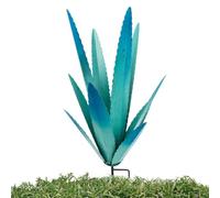 Generisch Sculpture Agave en Métal 45 cm - Plante Artificielle En Fer Forgé, Decoración DIY | Ornement De Jardin Rustique Pour Pelouse Terraza Cour, Art Exté- Résistant