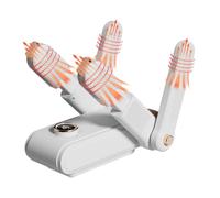 Generisch Secador de zapatillas de deporte con temporizador de 3 niveles | Secador de botas y guantes plegable para el hogar, gimnasio, vestuarios, dormitorios, viajes, aventuras al aire libre