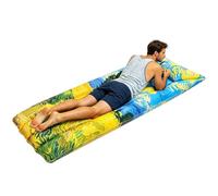 Generisch See Floats | Hamaca flotante plegable portátil con tapicería - Hamaca inflable al aire libre - Para exteriores interiores camping viajes lago verano mujeres hombres