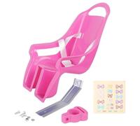 Generisch Seggiolino Per Bicicletta Bambole, Con Adesivi FAI Da Te, Sedile Per Bambole Con Adesivi, Trasporto Biciclette Bambini Giocattolo Decalcomanie Faidate