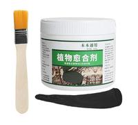 Generisch Sellador de heridas para árboles, 500 g, pasta de reparación con pincel para injerto, cierre de herida, para césped, jardín, árboles frutales, arbustos