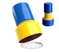 Generisch Sello de reloj de aprendizaje - Actividades divertidas educativas para aprender la hora, relojes, sello educativo | Para niños, aula, hogar, arte, pintura, álbum de recortes, cumpleaños