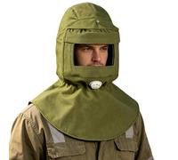 Generisch Señal de seguridad - Gorro de seguridad para cenizas volcánicas, protección contra cenizas volcánicas, máscara de cara completa, para supervivencia y rescate, aventuras al aire libre y