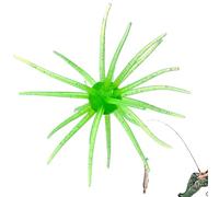 Generisch Señuelo de pesca artificial de 11 cm - Swimbait de silicona suave | Señuelo de pesca realista para trucha, bagre y perca | flotante para agua dulce y salada