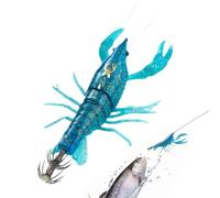 Generisch Señuelo de - Señuelo Artificial Luminoso | Premontado Jig Cebo y Calamar | para Pescadores, río, Lago, Kayak, Trucha, Perca, salmón, Agua de mar, Agua Dulce