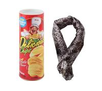 Generisch Serpiente broma - Papas fritas serpiente, serpiente creativa en una de bromas | Juguete de muelles asustados, bromas de mordaza, juguete de broma de Halloween para decoraciones de