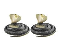 Generisch Serpiente falsa para jardín - Artículo de broma para estatua de animales, broma de serpientes de goma falsas, para jardín, hogar, dormitorio, aula, cumpleaños, día del niño, niñas, niños y