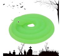 Generisch Serpiente falsa, serpiente flexible de 31,5 pulgadas, juguete de broma para trucos de broma, fiesta de Halloween, accesorios de broma