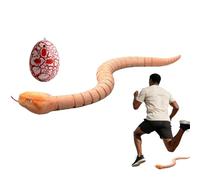 Generisch Serpiente teledirigible | Juguete eléctrico para gatos | Juguete de empleo para, para niños, adultos, Halloween, fiesta, hogar, oficina, eventos, camping, viajes, picnic