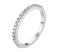 Generisch Set de anillo para mujer bisutería accesorios populares para anillos tamaño 50, talla única, Metal, Sin piedras preciosas