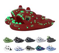 Generisch Shark Slides - Zapatillas deportivas para hombre y mujer, diseño de tiburón en la nube, antideslizantes, de EVA con puntera abierta, l, 42/43 EU