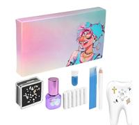 Generisch Shining Smile d_iy Tooth Gem Kit de joyas dentales Juego de 30 joyas de Kit de iniciación Joyas dentales artificiales de Materiales seguros que refuerzan el de su