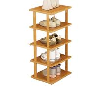 Generisch Shoe Shelf for Closet, 5-Tier Vertical Shoe Storage Rack, Space Saving Narrow Standing Organizer, Ideal for Entryway, Hallway, Closet 9.84x9.06x30.31 inches