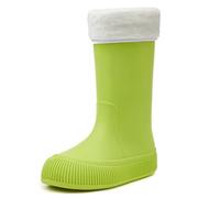 Generisch Short Rain Boots For Womens Ankle Rainboot Garden Boot Ladies Rubber Outside Work With Comfort Zapatos Mujer Mocasín Rojo Azul, verde, 36 EU