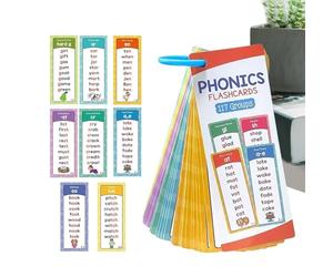 Generisch Sight Word Flash Cards | Juguetes de ortografía y lectura | Juego de 60 tarjetas de aprendizaje con palabras más comunes | para niñas en casa, escuela, aula, sala de juegos