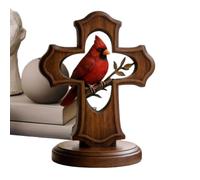 Generisch Signo de cruzado - Resina Decorative Christian Keepsake | 5.9 pulgadas Religious Home Accent for Table, Cabinet, Entryway or Bedroom | Decoración de Faith sin tiempo para vacaciones y