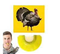 Generisch Silbato con efecto de sonido de pájaro, silbato loco, sonidos de animales, silbato de pájaro en colores brillantes, puede imitar la llamada de un pavo para fiestas de cumpleaños en el Día de