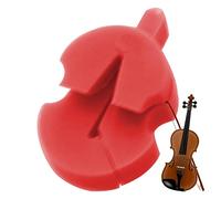 Generisch Silenciador de violín para violín, Tourte Style Violin Mute, Tourte con un solo orificio, amortiguador de ejercicios para todos los violines, violas pequeñas, ultraejercicio