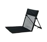 Generisch Silla de camping plegable - Silla de jardín con respaldo - asiento de suelo, taburete transpirable para viajes, actividades al aire libre, barbacoa y jardín