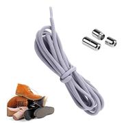 Generisch Sin cordones - Lazy Locking Laces para zapatillas | Cordones elásticos de velocidad con de cordones - Cordones para zapatos planos, zapatillas de fitness, zapatillas deportivas, Azul