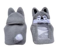Generisch Sk-Zoo - Funda para tarjetas de peluche con texto "Stay", para tarjetas de Stray-Kids, Wolf Chan, /, Casual