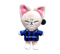 Generisch Sk-zoo Llavero de peluche 'Karma' llavero 7 x 9 cm stray-kids 'STAY' skz lobo Chan Jiniret Bbokari Leebit llavero colgante, 7*9 cm