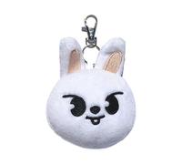 Generisch Sk-zoo Llavero de peluche 'STAY' Llavero 7 x 9 cm stray-kids Bbokari Jiniret Wolf Chan Leebit Llavero Colgante, Leebit, 7*9 cm