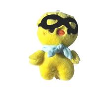 Generisch Sk-Zoo Llavero de peluche 'Stay' Pilot Mini llavero con máscara desmontable y bufanda 10 cm Stray-Kids Wolf Chan Han Quokka Bbokari llavero colgante (Bbokari)