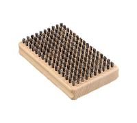Generisch Ski Wax Brush - Brocha de cera para esquís (12 x 7 x 3 cm, para encerar, pulir, tareas de mantenimiento, familia, amigos