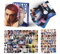 Generisch SKZ 127 tarjetas fotográficas personales Karma Stray-Kids 55 tarjetas postales + 72 pegatinas nuevo álbum tarjetas Felix Bangchan Hyunjin tarjetas fotográficas (hyunjin)