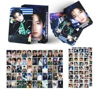 Generisch SKZ Personal 55 tarjetas fotográficas + 72 pegatinas 'dominATE' stray-kids Postales Felix Bangchan Hyunjin (LEE KNOW)