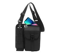 Generisch Sling Bag für Männer ,Outdoor Camping Brusttasche | Wasserdichte Trinkflaschtasche für Arbeit Sport Schule Fitness Business Viaje