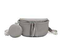 Generisch Sling Bag, Shoulder Backpack, Adjustable Strap Sl esign Lightweight Carry Multiple Compartments Secure Closure Stylish Look Women Bag for Outdoor Activities, 9.84x6.3x3.15inch, gris, Ver