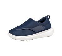 Generisch Slip On Sneaker Herren - Leichte Schlupfschuhe atmungsaktiv Sportschuhe ohne SchnüRsenkel Leichtgewicht Turnschuhe Mesh Casual bequem Freizeitschuhe BarfußSchuhe, azul, 42 EU