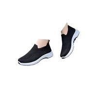 Generisch Slip On Sneakers - Zapatillas deportivas para mujer, informales, para caminar, para exteriores, para gimnasio, cómodas, ligeras, transpirables, para el tiempo libre, espuma viscoelástica