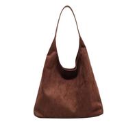 Generisch Slouchy Hobo - Bolsa de la compra retro para viajes de trabajo universitarios, Color café., ver descripción