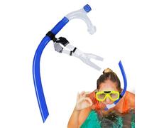 Generisch Snorkel de natación de 16,77 pulgadas para natación de regazo | Snorkels frontales para natación Lap Swim | Silicone Mouthpiece Diving Equipment Snorkeling Gear Tubes fôr Pool Open Water