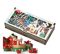 Generisch Sobres de dinero de Navidad - Soporte hueco para dinero para ocasiones festivas | de monedas grabada de Navidad - Para bodas, celebraciones, graduaciones, celebraciones familiares